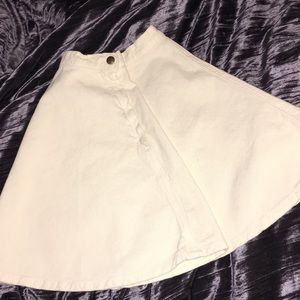 Corduroy circle skirt